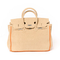 Hamptons Designer Terry Bag Khaki