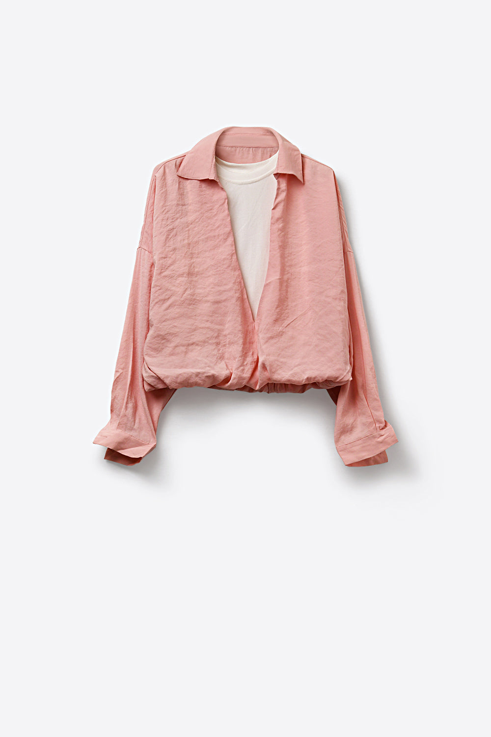 Layered Collared Crop Top