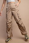 PARACHUTE CARGO PANTS BROWN