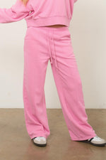 HIGH WAIST DRAWSTRING PANTS