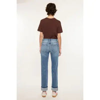 Button Fly High Rise Skinny