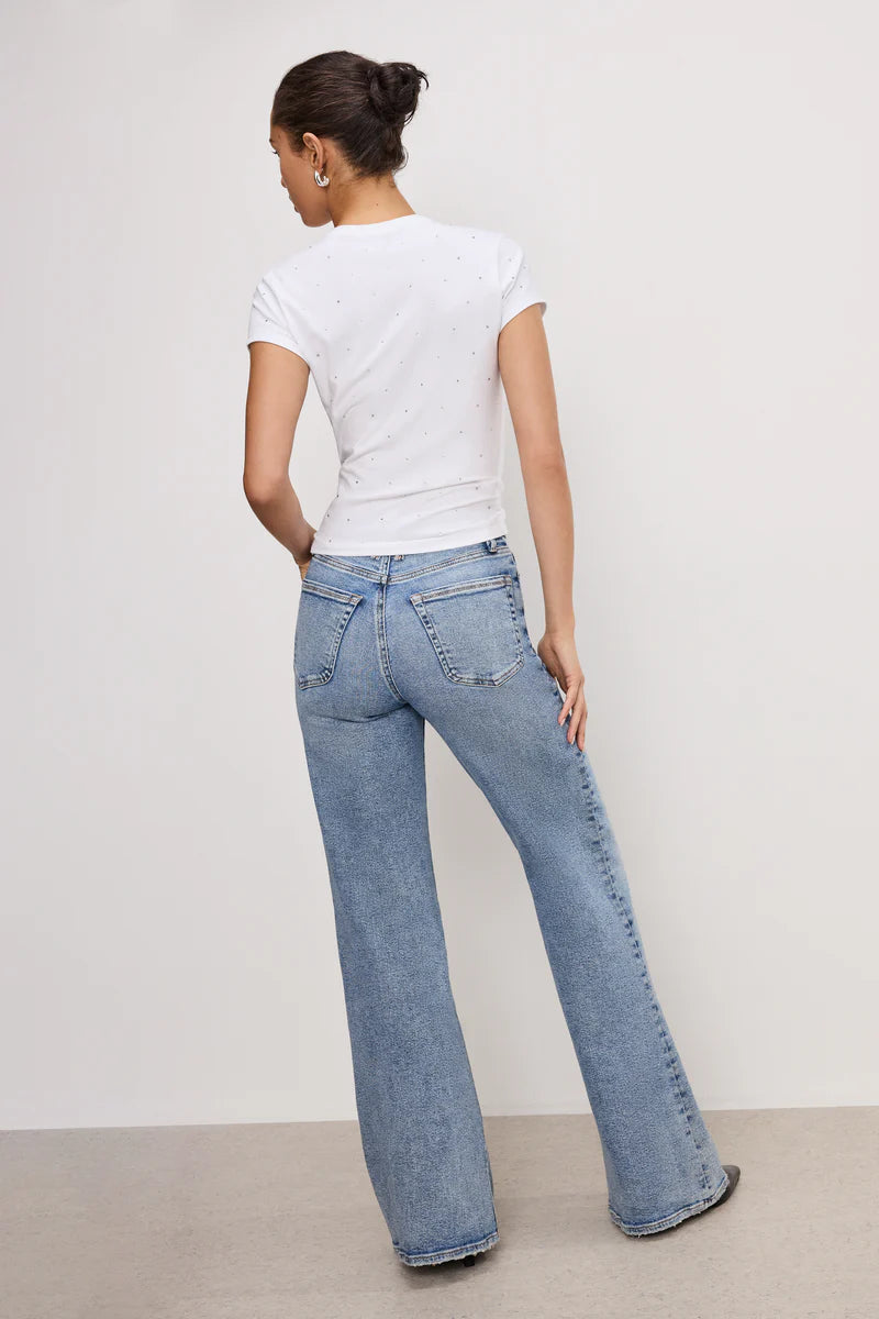 GOOD WAIST PALAZZO JEANS