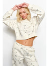 Martini Print Lounge Set