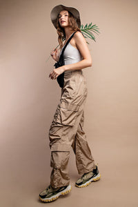PARACHUTE CARGO PANTS BROWN