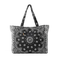 Bandana Print Large Tote Bag