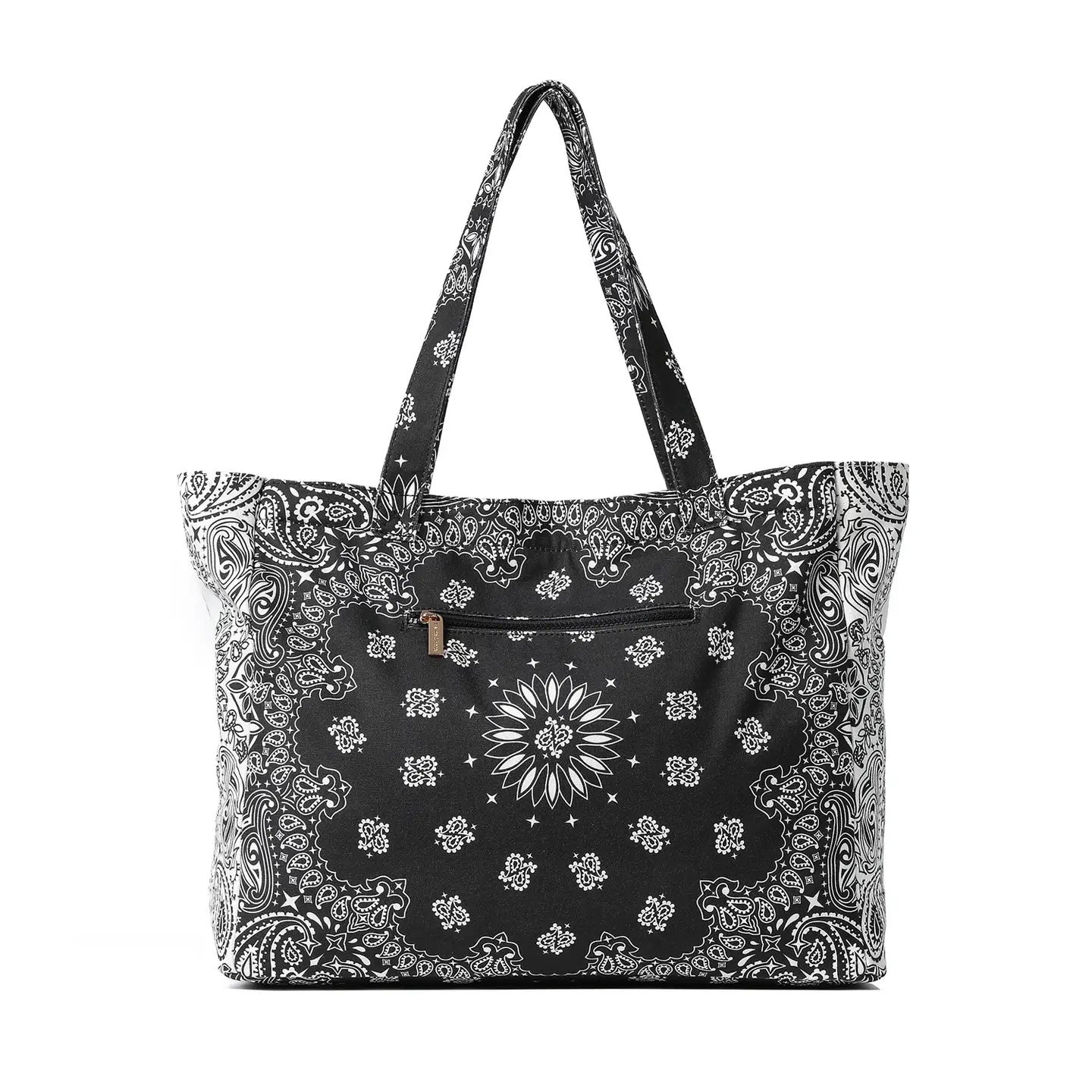 Bandana Print Large Tote Bag