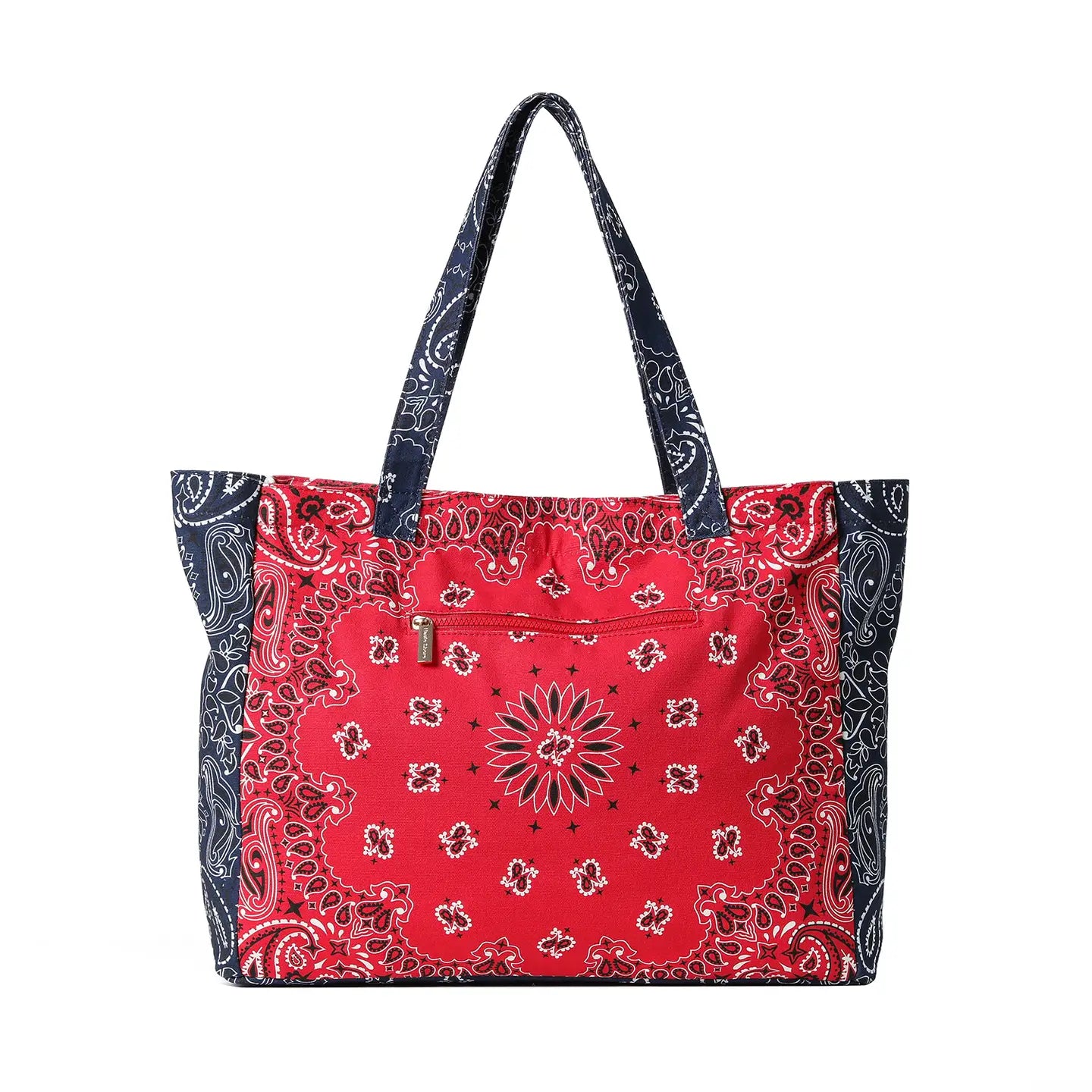 Bandana Print Large Tote Bag
