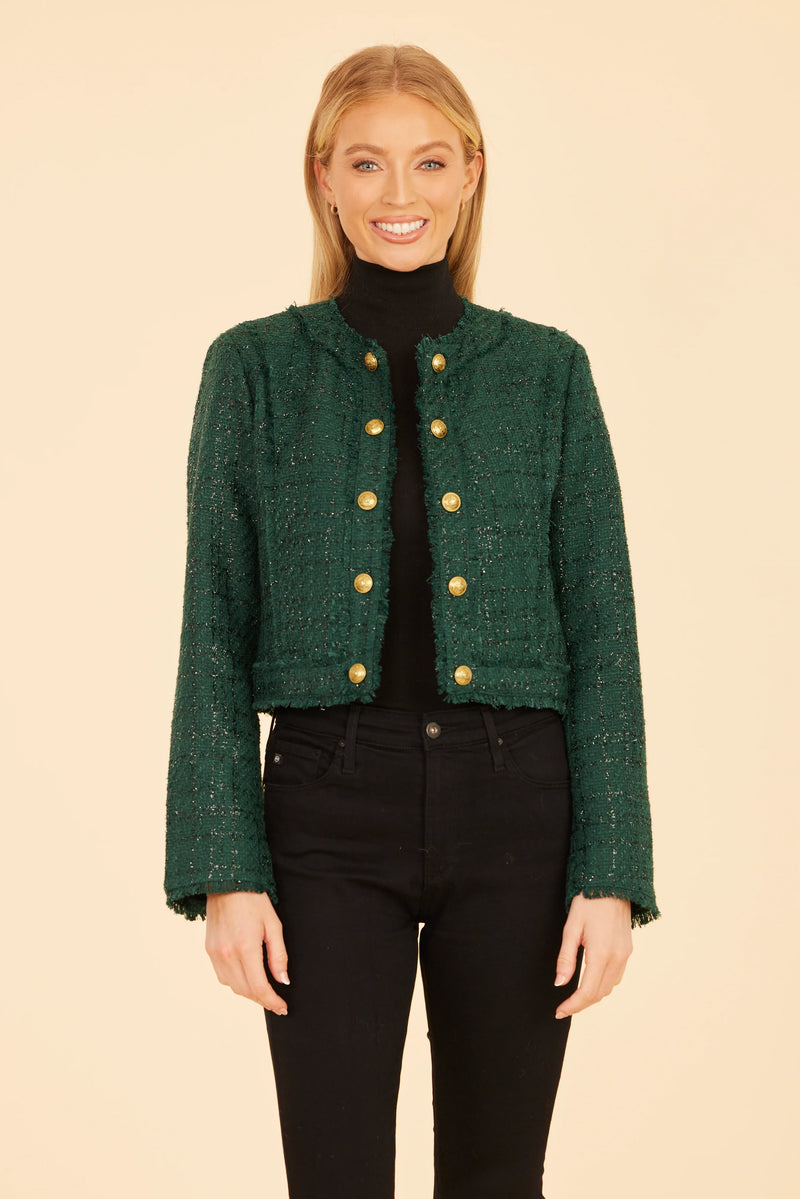 Lurex Tweed Jacket