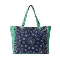Bandana Print Large Tote Bag