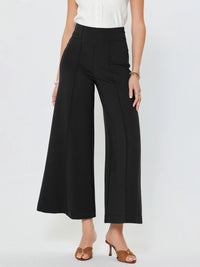 Black High Waist Wide Leg Pants