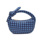 Luxe Woven Knot Clutch