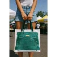 Designer Inspired Reusable Shopper Tote