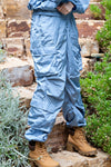 PARACHUTE CARGO PANTS BLUE