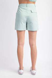 TAILORED LINEN SHORT