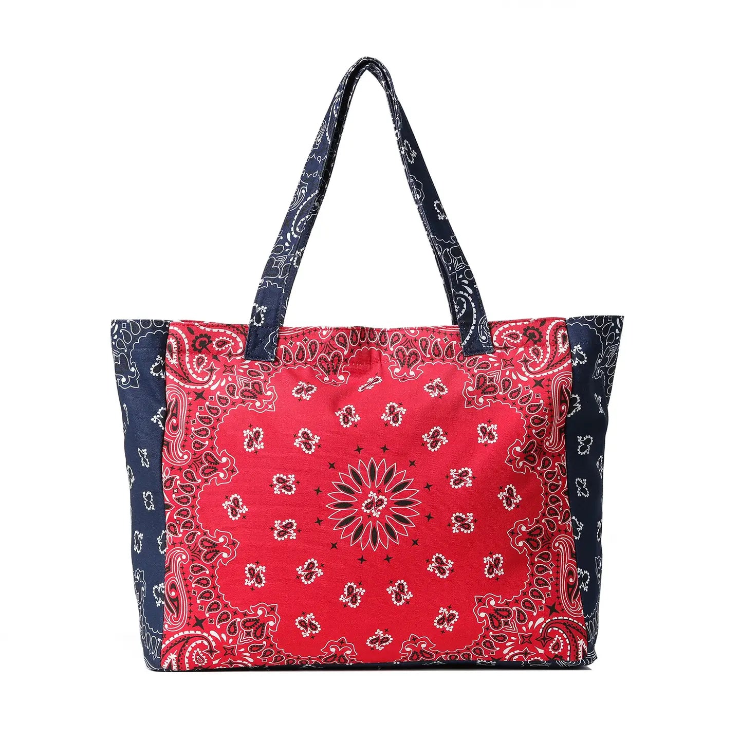 Bandana Print Large Tote Bag