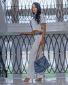 Amanda’s favorite denim 2 piece set Gray