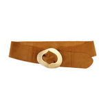 Genuine Suede Leather Belt