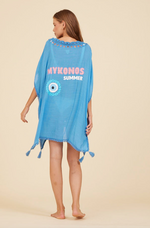 MYKONOS JET SETTER EMBELLISHED COVERUP