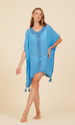 MYKONOS JET SETTER EMBELLISHED COVERUP