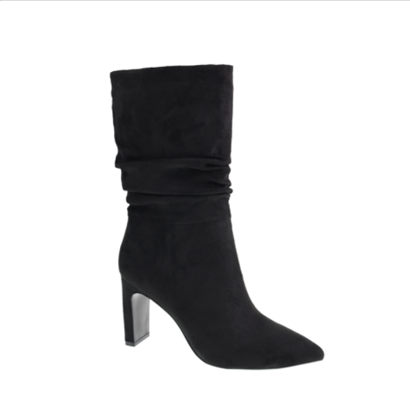 Ezra Suedette Black Boots