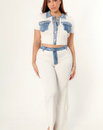 Amanda’s favorite denim 2 piece set