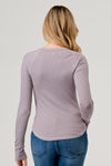 LONG SLEEVE RIB RAGLAN TOP