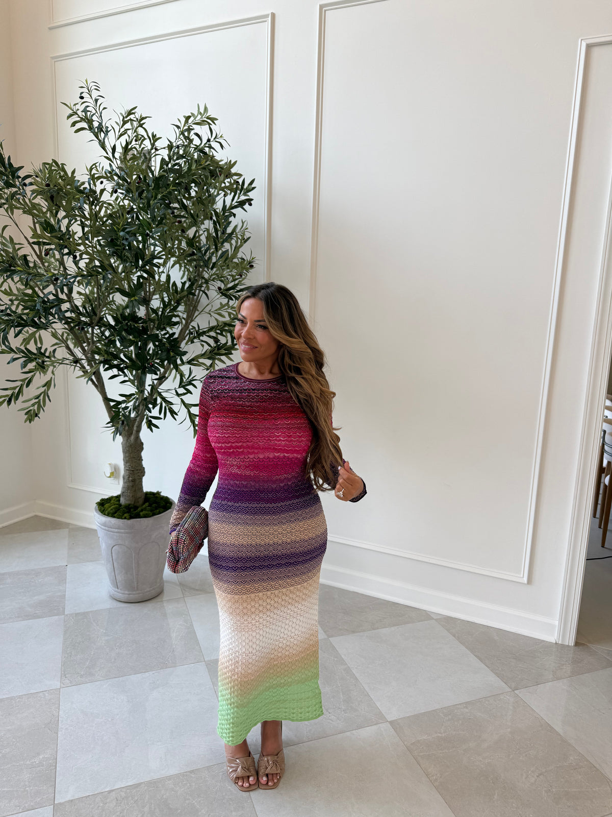 Ombre Sunset Dress