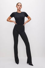 SCUBA PULL-ON STRAIGHT TROUSERS