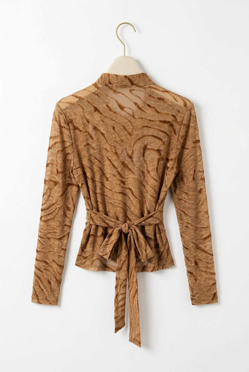 Golden Hour Wrap Top