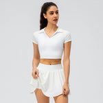 Airlux Tennis Polo and Pleats Skort Set