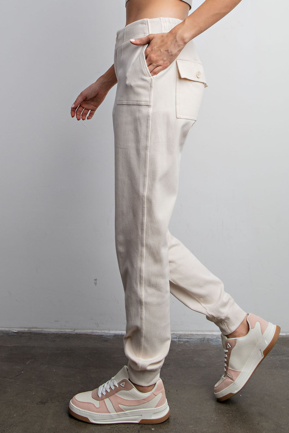 Twill Jogger Pants