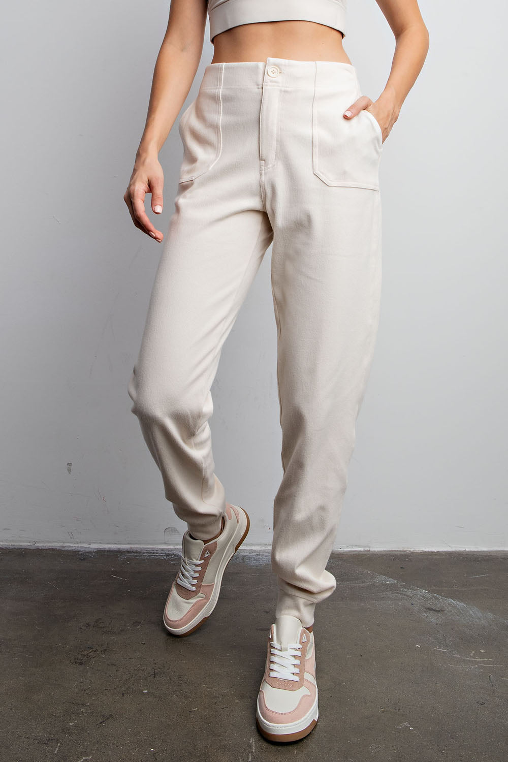 Twill Jogger Pants