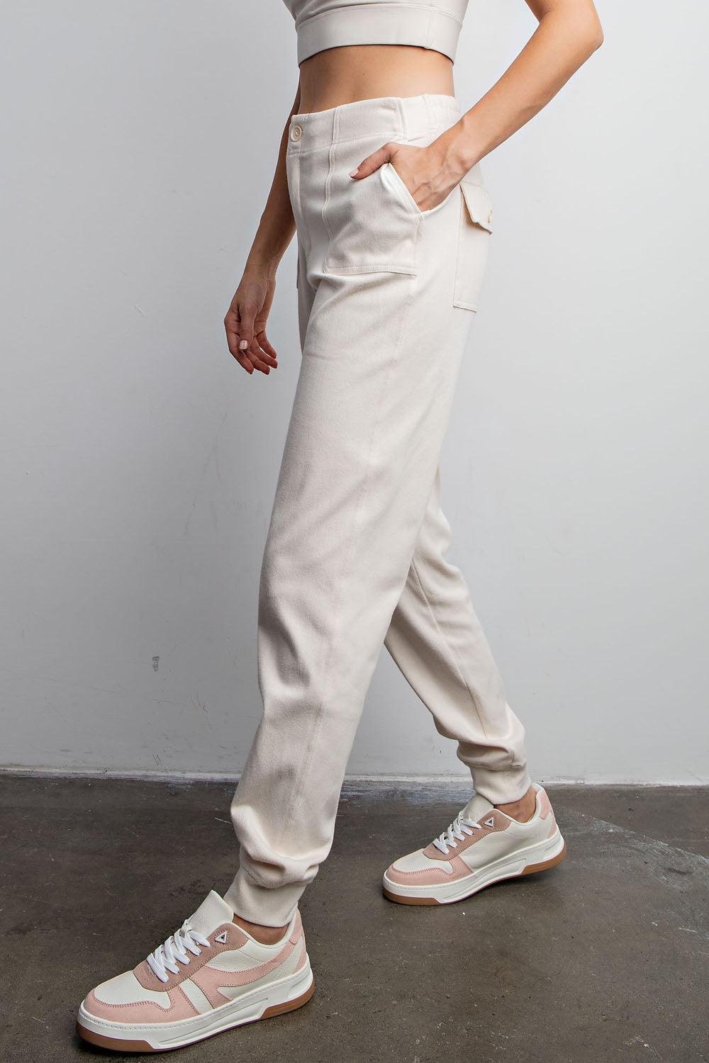 Twill Jogger Pants