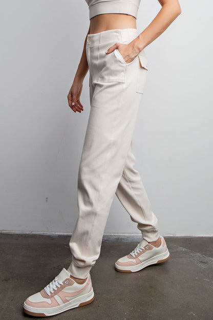 Twill Jogger Pants