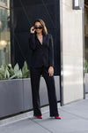 Black Starry Night Tailored Blazer