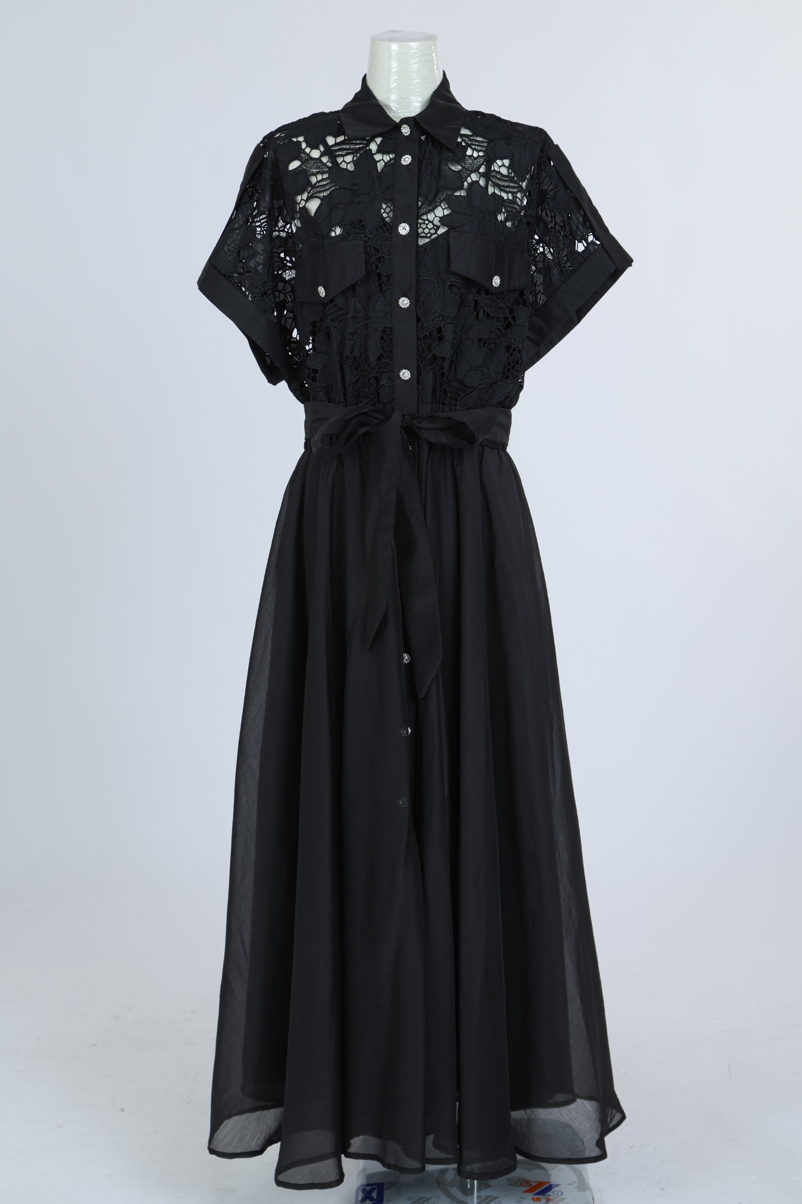 Black Lace Maxi Dress Black Lace Maxi Dress
