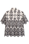 SHORT SLEEVES EMBROIDERED SHIRTS AND SHORTS