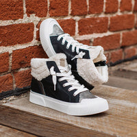 Gaston Beige Sand & Black Sneaker