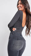 BUTTLIFT MAGIC JEANS BLACK