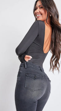 BUTTLIFT MAGIC JEANS BLACK