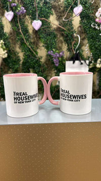 "The Real Housewives" Stainless Steel Wine Tumblers Pink