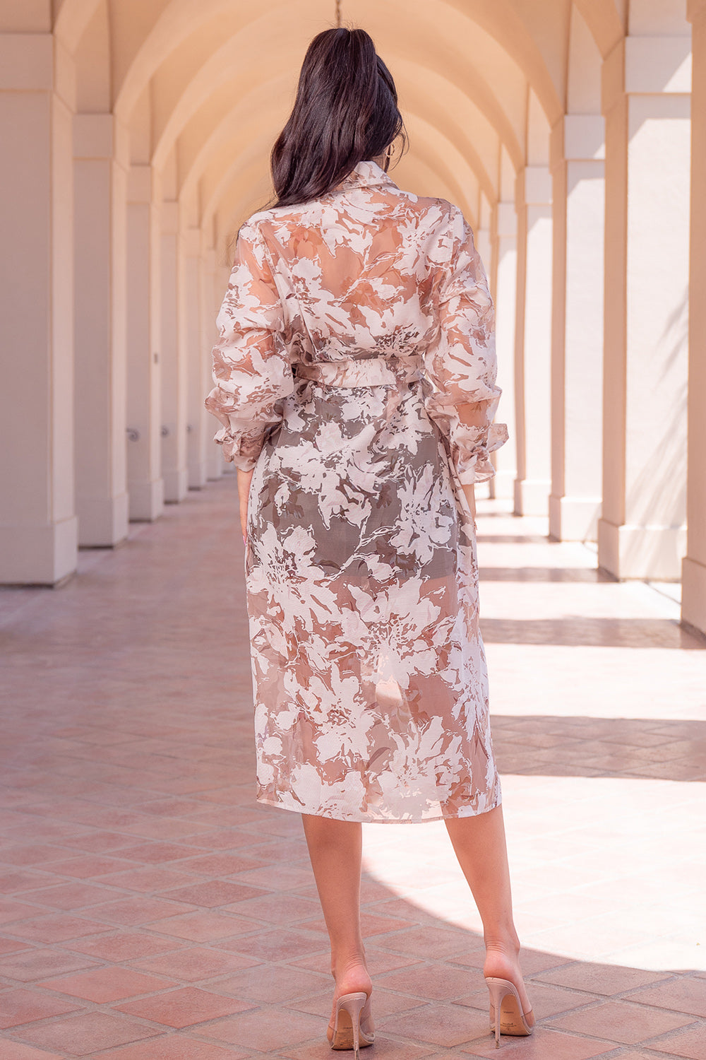 BELTED LONG SHEER TRENCH COAT – Amanda Jean NYC