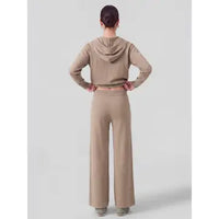 Rhinestone Knit Sweater Pants