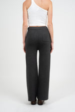 WIDE LEG SWEATER PANTS