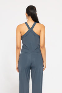 FlexFlow V-Neck Racerback Crop Top