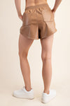 LEATHER SHORT