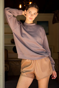LEATHER SHORT