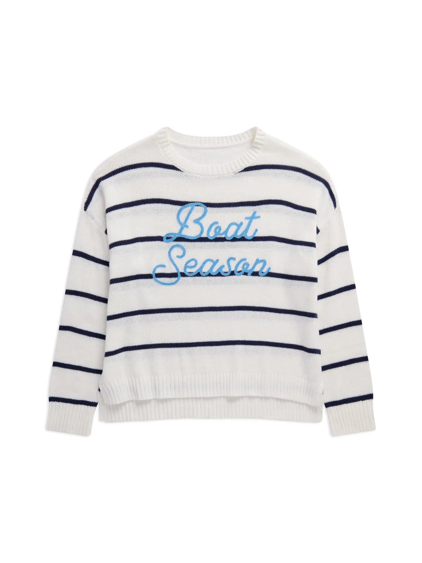 Boat Season Striped Knit Sweater
