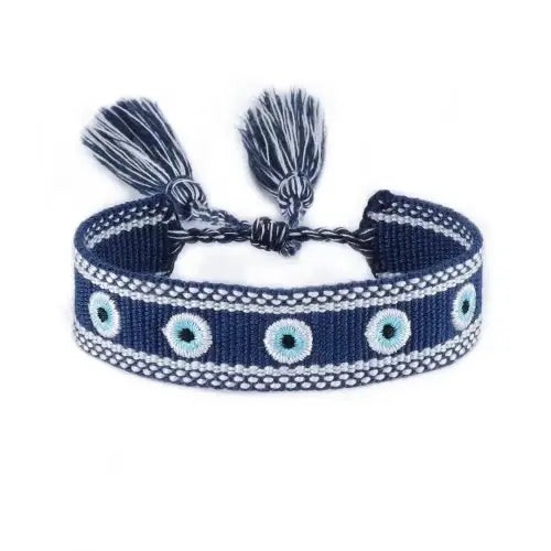 Evil Eye Woven Bracelet