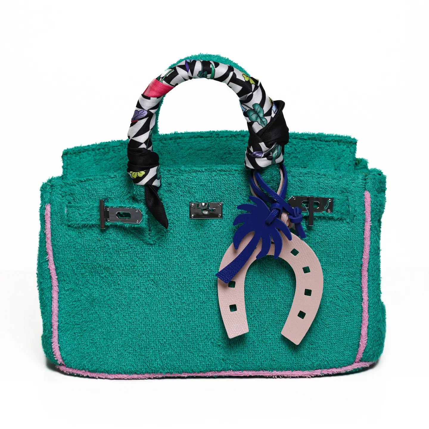 Terrycloth Island Green ToteBag